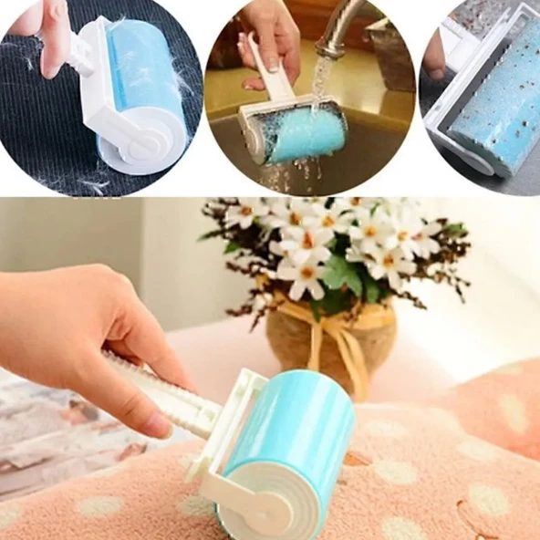 Mucit Home  Yıkanabilir Pratik Tüy Ve Toz Toplama Rulosu Aparat ürün görseli 1