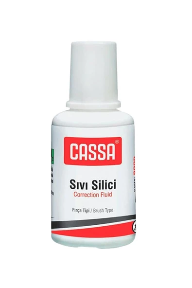 Sıvı Silici Daksil 1 Adet Cassa 18 ml Fırçalı Sıvı Düzeltici Daksil Yazı Düzeltici Okul Ofis Büro Fırça Uçlu Daksil ürün görseli 1