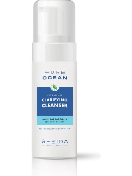 Sheida Pure Ocean Temizleme Köpüğü-Normal & Karma Ciltler 150 Ml ürün görseli 1