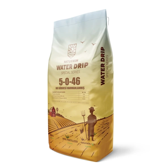 Damlama Gübresi Naturwin Water Drip 5-0-46 Npk Gübre 25 Kg ürün görseli 1