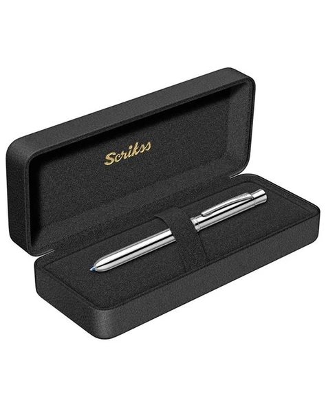 Scrikss Trio 93 Multifonksiyon Kalem Krom ürün görseli 1