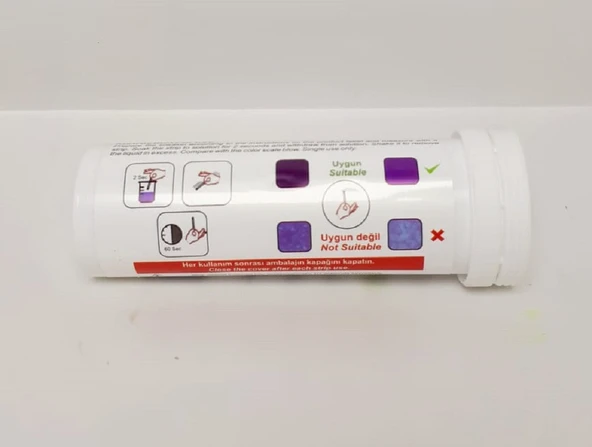DETRO FORTE TEST STRİPİ 25 ADET - Resim 3