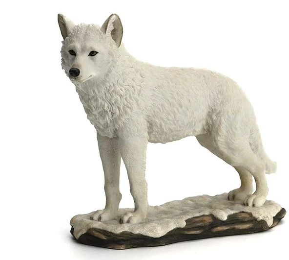 Beyaz Ulukurt - Direwolf Biblo By Veronese Design - Resim 3