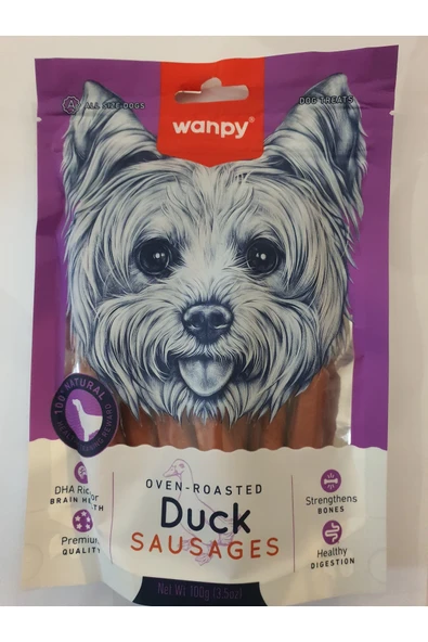 PATİLİMARKET köpek ödülü duck sausages ürün görseli 1
