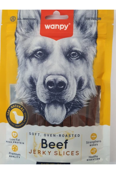PATİLİMARKET köpek ödülü beef Jerky slices ürün görseli 1