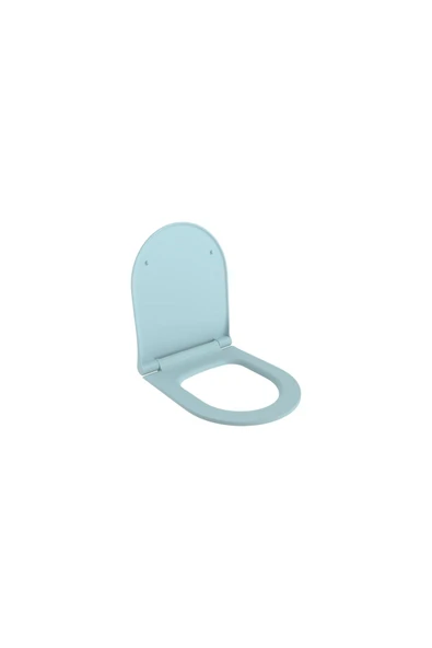 Pure Slim Soft Klozet Kapağı Mat Buz Mavisi A0336-029 ürün görseli 1