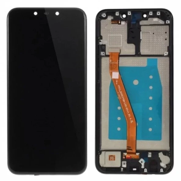 Huawei Mate 20 Lite Çıtalı Lcd Dokunmatik Ekran Siyah ürün görseli 1