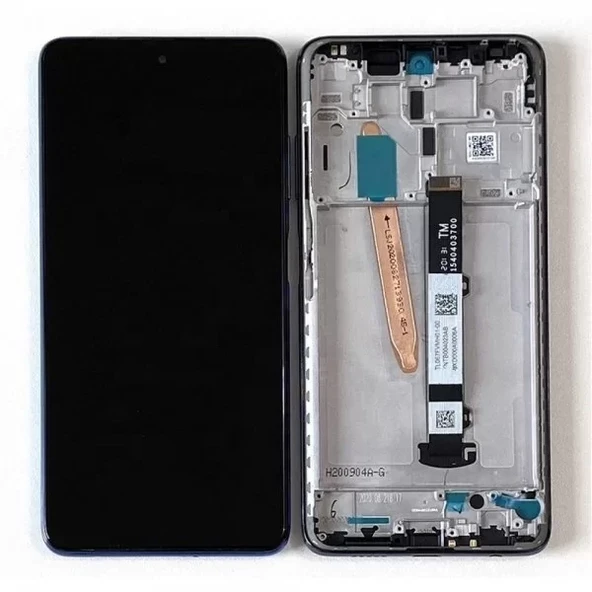 Xiaomi Poco X3 Pro Çıtalı (Birinci Sınıf) Lcd Dokunmatik Ekran Mavi ürün görseli 1