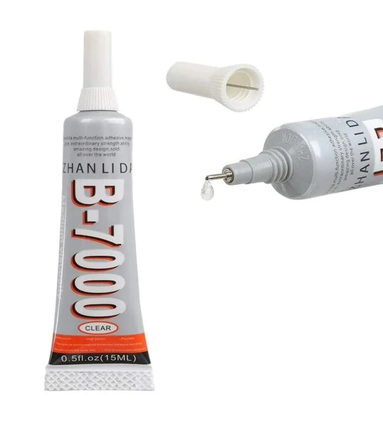 B7000 Dokunmatik Ekran Kapak Çerçeve Yapıştırıcı (Şeffaf 15ml) ürün görseli 1