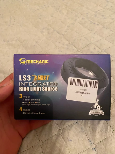MECHANIC LS3 Yüksek Ledli Mikroskop Işığı ürün görseli 1