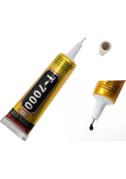 T7000 Dokunmatik Ekran Kapak Çerçeve Yapıştırıcı (Siyah 15ml) ürün görseli 1