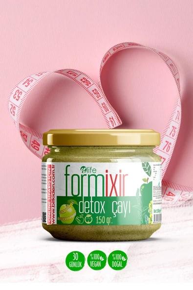 NLİFE FORMİXİR DETOX ÇAYI 20 BİTKİ KARIŞIMI 150 GR - Resim 3