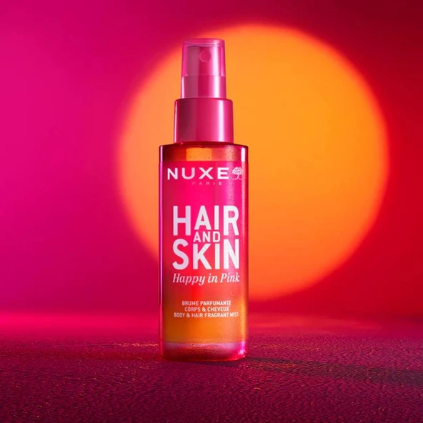 Nuxe Hair and Skin Happy in Pink Body and Hair Fragrant Mist 100 ml ürün görseli 1