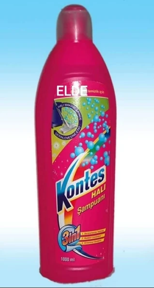KONTES HALI ŞAMPUANI ELDE 1000 ML ürün görseli 1