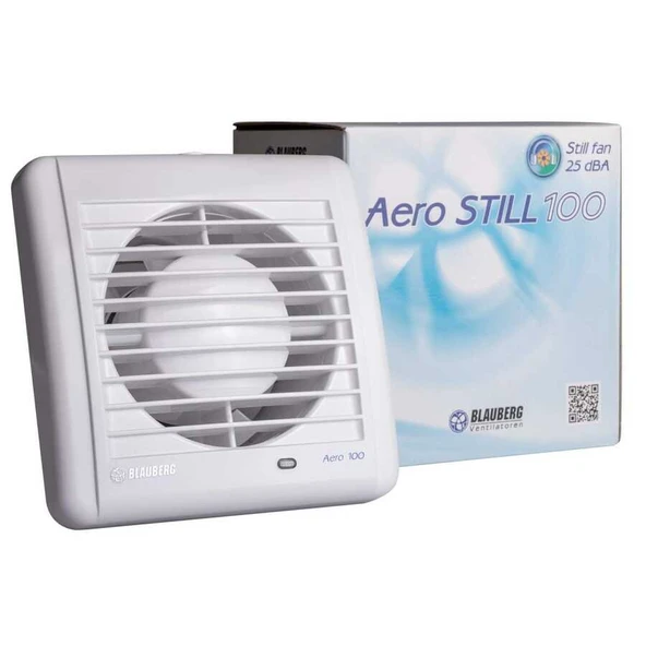 Blauberg Aero Still 100 Sessiz Plastik Banyo Fanı ürün görseli 1