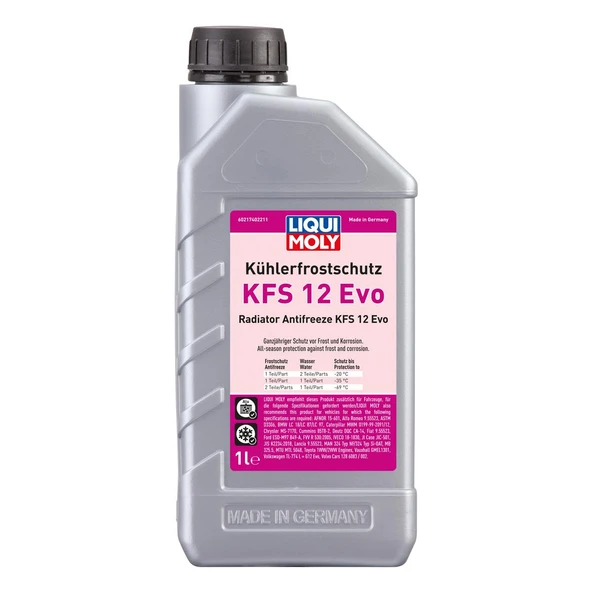 Liqui Moly Radyatör Antifrizi KFS 12 Evo 1 L ürün görseli 1