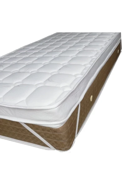 Brzn Yatak BRZN 60x100x8 bambu kumaş oval beşik yatagı ürün görseli 1