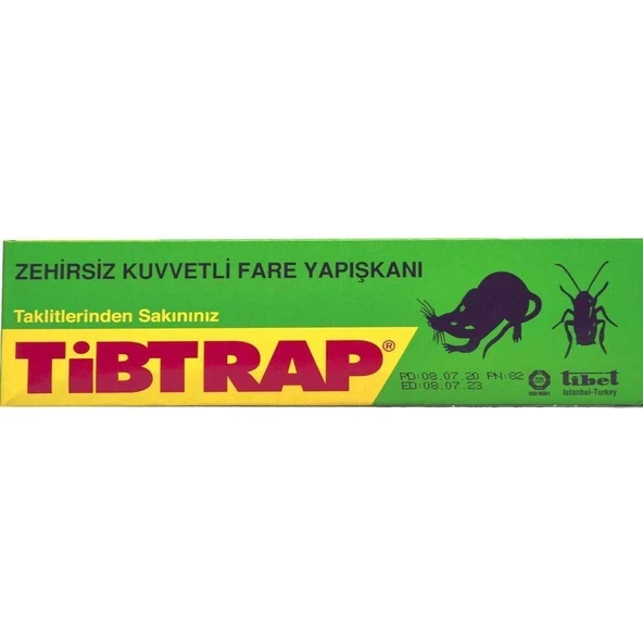 TİBTRAP ZEHİRSİZ FARE YAPIŞKANI 125 ML TÜP ürün görseli 1