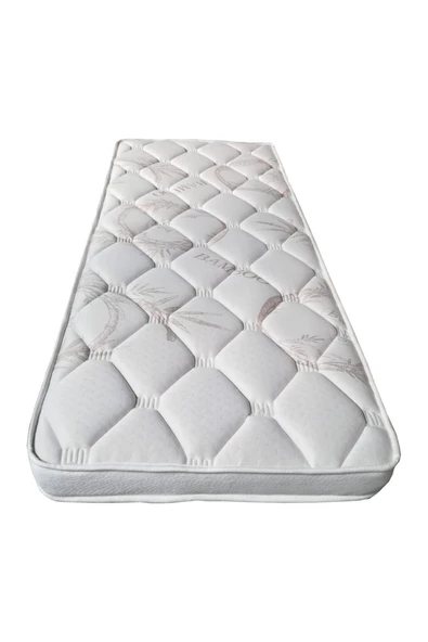 Brzn Yatak BRZN 70x120x20 bambu kumaş beşik yatagı ürün görseli 1