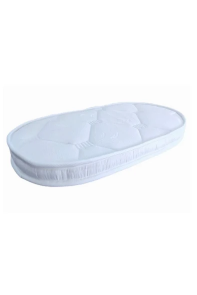 TC Group Anne Yanı Oval Beşik Havlu Kumaş 60x105x8 Sünger Yaysız Park Yatak ürün görseli 1