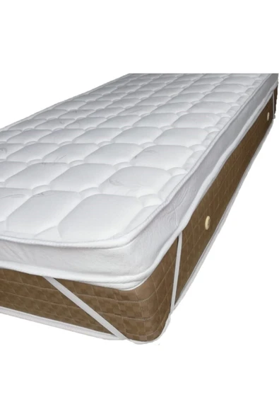 ZG Yatak zg 80x190x8  havlu kumaş 4 köşe lastikli yatak pedi ürün görseli 1
