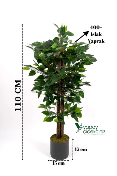 Yapay Benjamin Ağacı 110 Cm ürün görseli 1