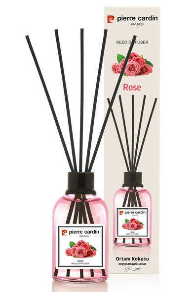 Pierre Cardin Reed Diffuser 110 ml – Rose – Gül Oda Kokusu - Resim 2