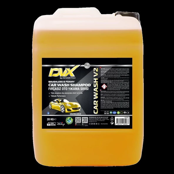 Divortex Car Wash V2 Fırçasız Oto Yıkama Köpüğü 20 Kg. ürün görseli 1