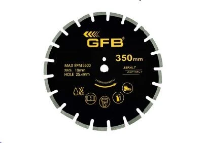 Lazer Kaynaklı Asfalt Kesme Testere 300 mm ürün görseli 1