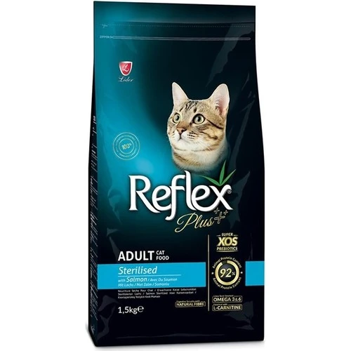 Reflex Plus Somonlu Kısırlaştırılmış Kedi Maması 1.5 Kg ürün görseli 1