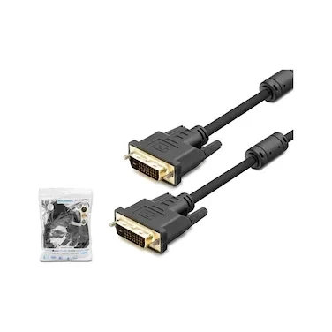 HADRON HDX7751 DVI (M) TO DVI (M) KABLO 24+1 PVC SİYAH 1.8MT ürün görseli 1