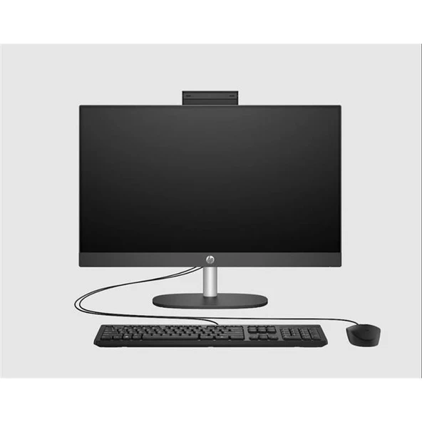 HP AIO PRO 240 G10 A1JZ3ES I5-1335U 16GB 512SSD 23.8 DOS SİYAH ürün görseli 1