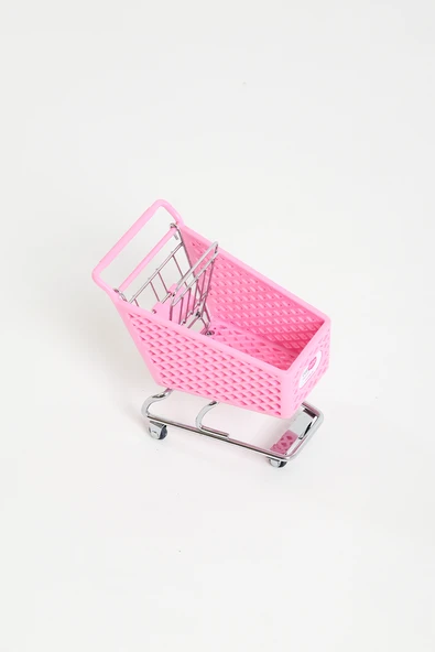 Mini Market Arabası Pembe ürün görseli 1