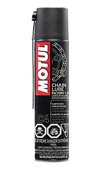 Motul C4 Chain Lube Factory Line Zincir Yağı 4 x 400 ML ürün görseli 1