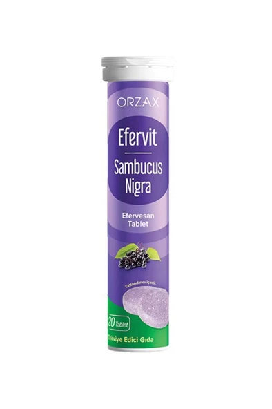 Efervit Sambucus Nigra 20 Efervesan Tablet ürün görseli 1