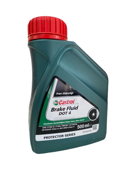 Castrol Brake Fluid Dot 4 Protector Series Fren Hidroliği  500 ML ürün görseli 1