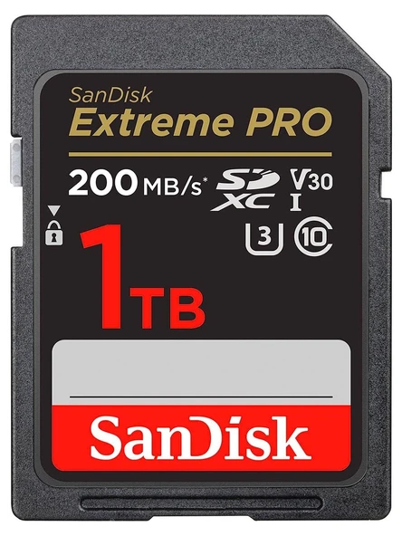 SanDisk Extreme Pro SDSDXXD-1T00-GN4IN Class 10 UHS-I U3V30 1 TB Hafıza Kartı OUTLET ürün görseli 1
