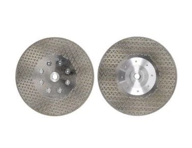 Elektrolize Elmas Testere Çift Yüzey Kaplı M14 Flanşlı 125 mm ürün görseli 1