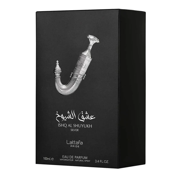 Lattafa Pride Ishq AL Shuyukh Silver 100ml ürün görseli 1