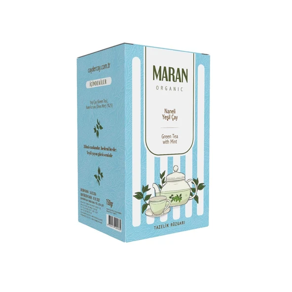 Naneli Yeşil Çay 150Gr ürün görseli 1