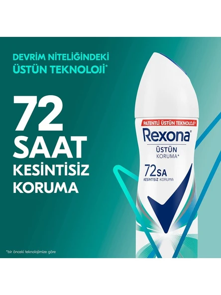 Rexona Kadın Deodorant Shower Fresh (72 SA) 150 Ml + Kotex Ped Normal 8'Li ürün görseli 1