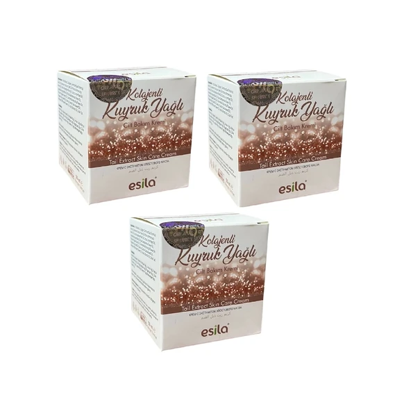 Kolejenli Kuyruk Yağlı cilt bakım Kremi 50 ml, 3 Adet Esila ürün görseli 1