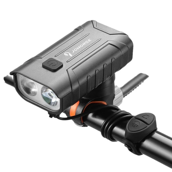 Schulzz 250 Lümen USB ile Şarj Edilebilir Bisiklet Farı ürün görseli 1
