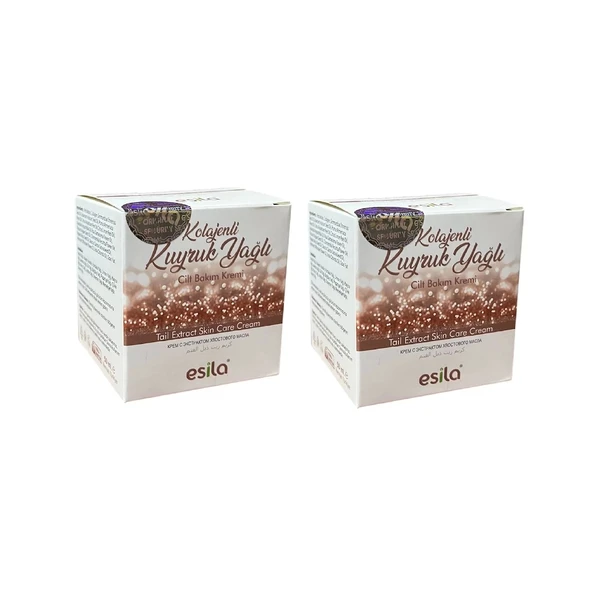 Kolejenli Kuyruk Yağlı cilt bakım Kremi 50 ml, 2 Adet Esila ürün görseli 1