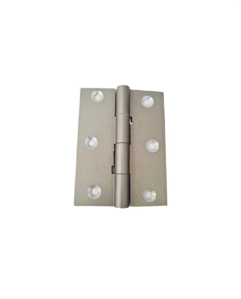 ALÜMİNYUM 8 CM GENİŞ SABİT  MENTESE 80 X 60 X 2 MM / 10 ADET ürün görseli 1