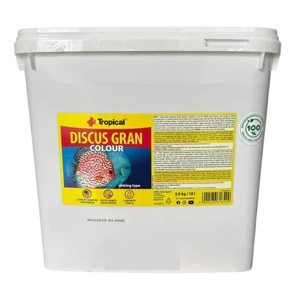 Tropical Discus Gran Colour 250 gr Açık Balık Yemi ürün görseli 1