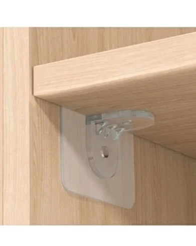 Mucit Home  Yapışkanlı Raf Yapıcı 4'Lü Klips ürün görseli 1