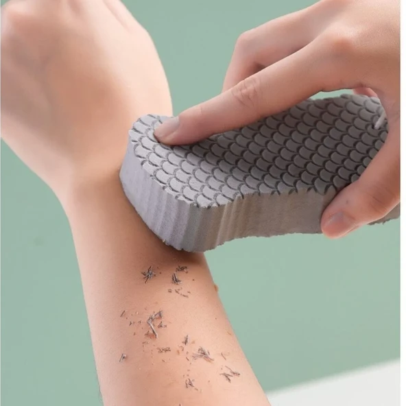 Mucit Home  Banyo Vücut Duş Süngeri Sihirli Vücut Ölü Deri Sökücü Vücut Masaj Peeling Fırçası Süngeri ürün görseli 1