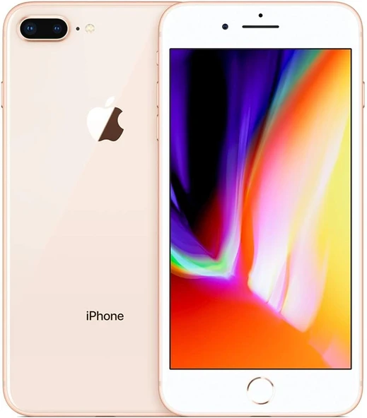 Apple İphone 8 Plus 64Gb Gold - Siyah -Touch Id Yok (Outlet/Yenilenmiş-İkinciel) ürün görseli 1