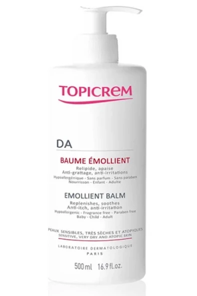 Topicrem Da Emollient Balm 500 ml ürün görseli 1
